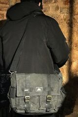Cargo 7156 Baltimore Suya Dayanıklı Gri Omuz Laptop Okul Seyahat Outdoor Çanta