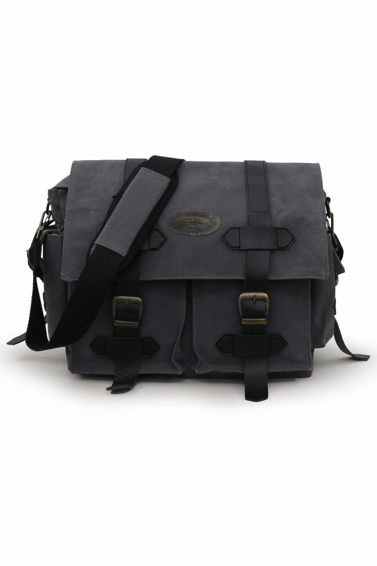 Cargo 7156 Baltimore Suya Dayanıklı Gri Omuz Laptop Okul Seyahat Outdoor Çanta