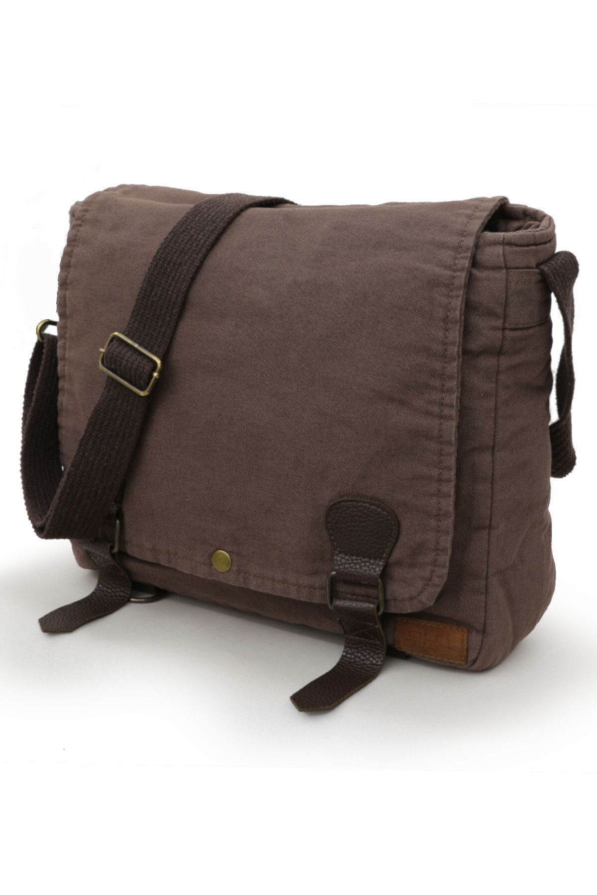 Cargo 8045 Kahverengi Postacı Omuz Kanvas Tablet Evrak Laptop Okul Notebook Çantası