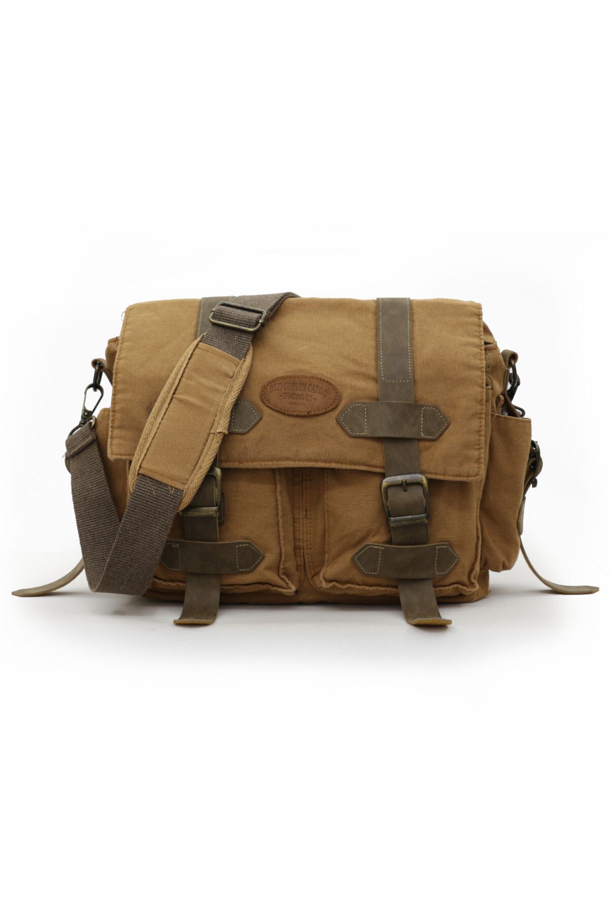 Cargo 7156 Baltimor Salaşcamel Sarı Omuz Laptop Postacı Seyahat Okul Çantası