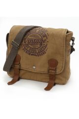 Cargo 8045 Camel Postacı Omuz Kanvas Tablet Evrak Laptop Okul Notebook Çantası