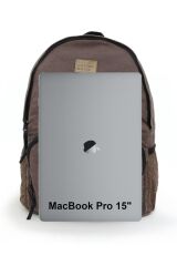 7054 New North Dokato Kahverengi Okul 15.6'' Laptop Notebook Seyahat Sırt Çantası