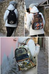 7054 New North Dokato Kahverengi Okul 15.6'' Laptop Notebook Seyahat Sırt Çantası