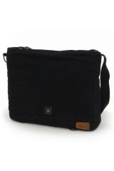 Cargo 8045 Siyah Postacı Omuz Kanvas Tablet Evrak Laptop Okul NoteBook Çantası