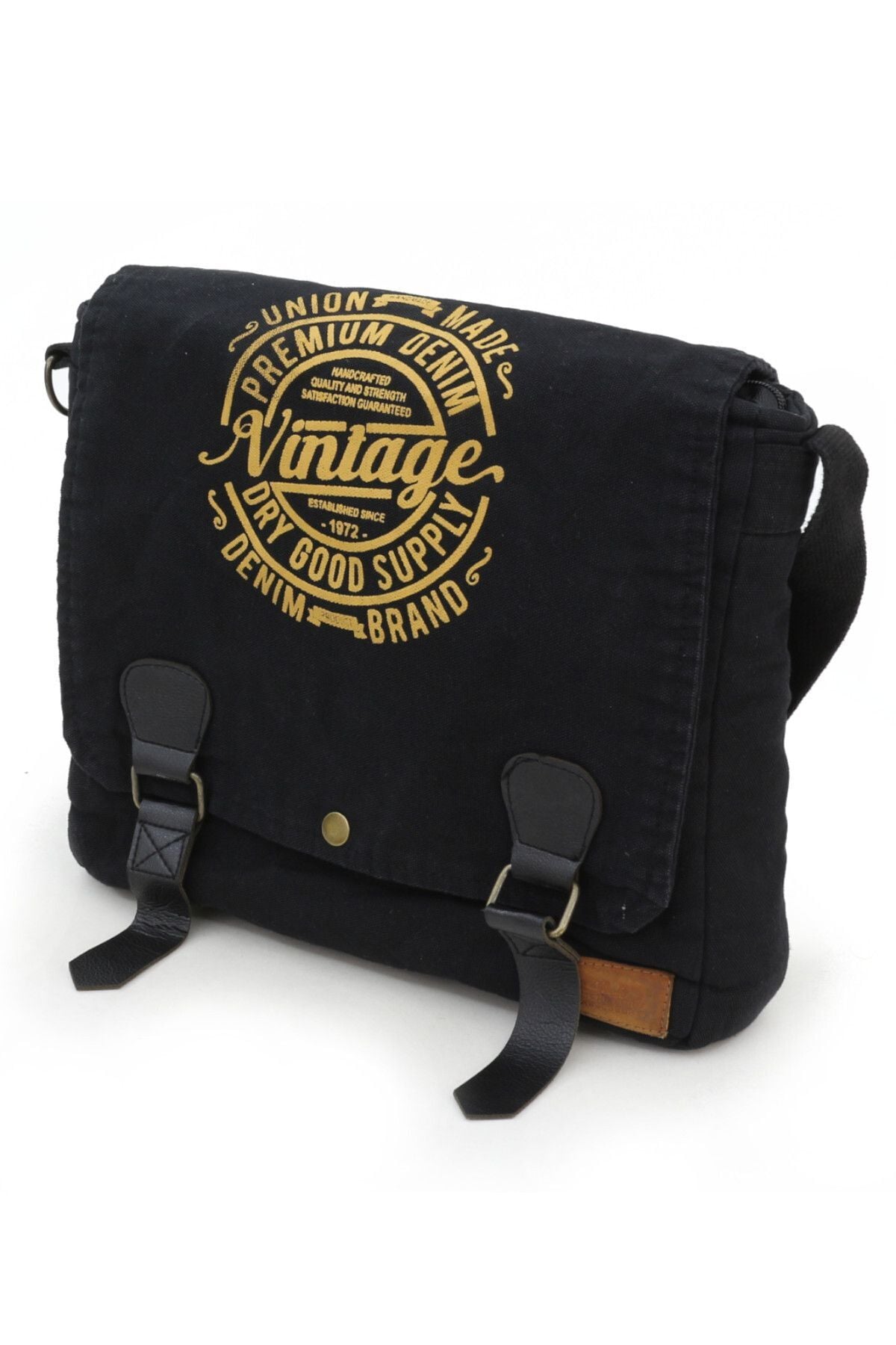 Cargo 8045 Siyah Postacı Omuz Kanvas Tablet Evrak Laptop Okul NoteBook Çantası