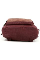 7024 Tiran Bordo Sırt Omuz Evrak Laptop Çantası