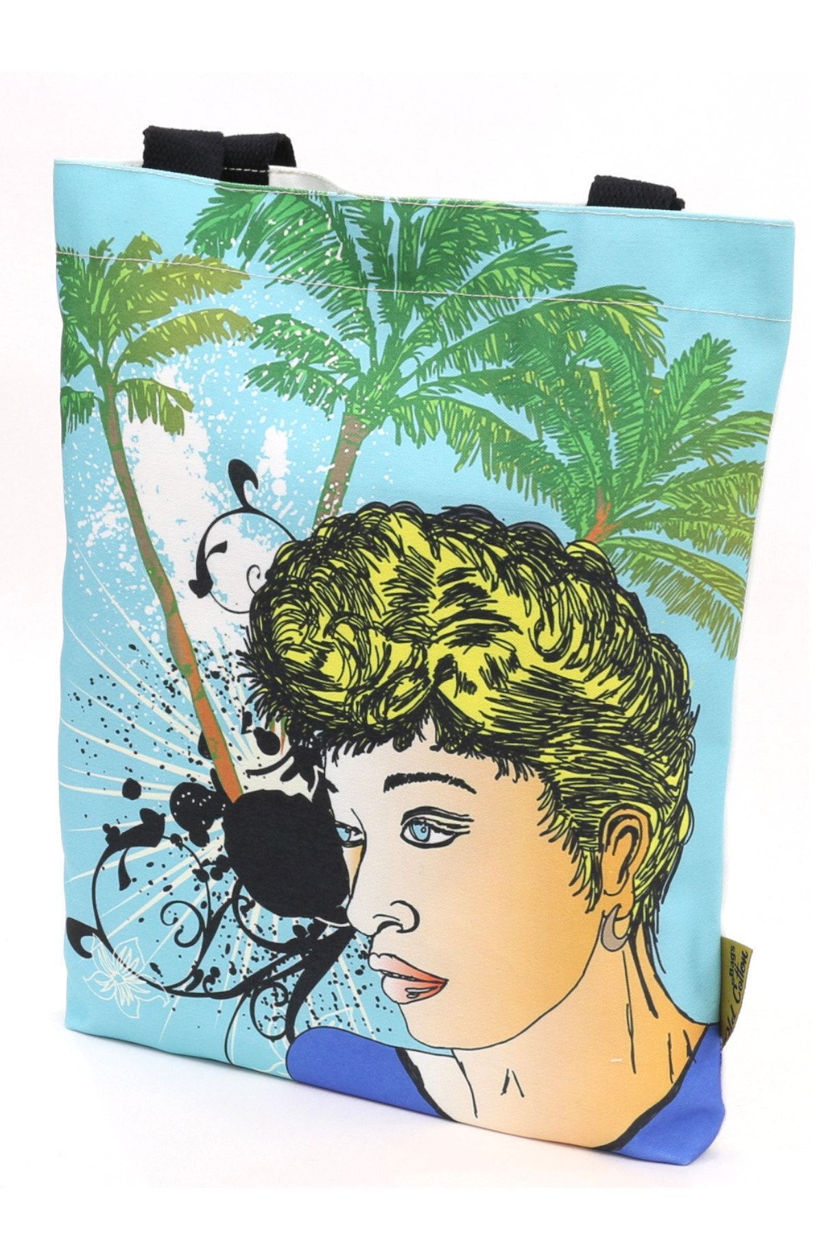 Cargo 8144 India Bag Kumaş Omuz Plaj Alışveriş Çantası